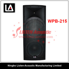 High quality outdoor dual 15 full range Speakers Boxes