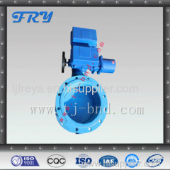 electric air ventilation butterfly valve vent / fan air control damper