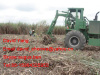 Shenwa 4 WD sugarcane grab loader working in Indonesia