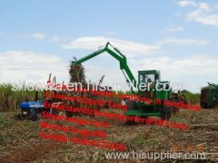 Shenwa 4 WD sugarcane grab loader working in Indonesia