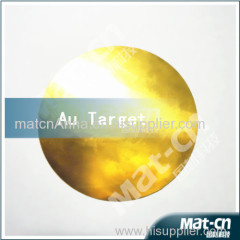 Au target custom 99.99%-Gold target--sputtering target (MAT-CN )