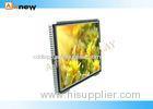 Digital 15 Inch High Definition Sunlight Viewable Monitor With 160 / 140 Viewing Angle