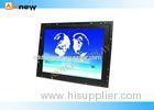 Embedded TFT 12.1 inch Slim Industrial Touch Screen Monitor 800X600 4A 48W