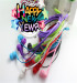 2015 Shopping Mall Promotion Cheapest Flat In-Ear Earphone