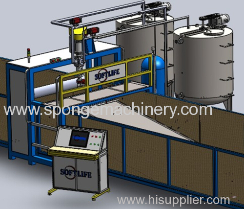 Digital Semicontinuous Foam Shaping Machinery