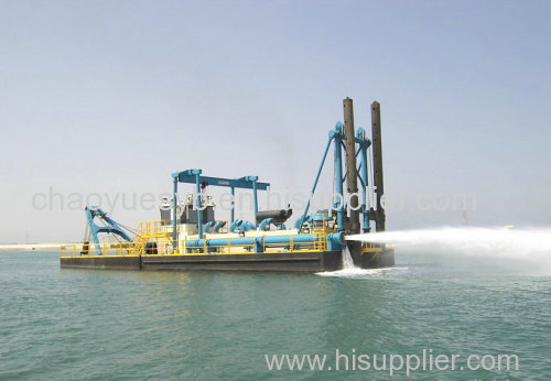 river sand jet suction type gold dredger