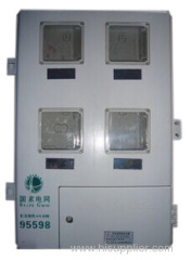 4 ways GRP composite electric meter case