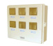 Fiberglass composite electric meter boxes