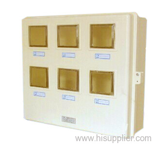 Fiberglass composite electric meter boxes
