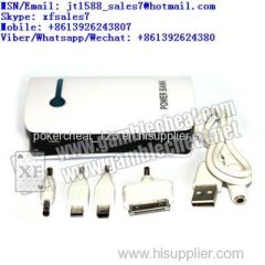 XF mobile power infrared camera for poker analyzer/poker predictor/poker scanner/cards reader/power bank/portable power
