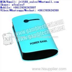 XF mobile power infrared camera for poker analyzer/poker predictor/poker scanner/cards reader/power bank/portable power