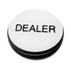 Poker chips poker dealer button