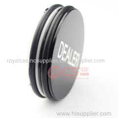 Poker chips poker dealer button
