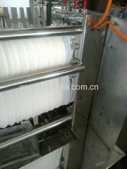 Lab Horizontal Pneumatic heavy duty padder for dyeing and finishing padding mangle