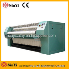 commercial hotel laundry equipment flatwork ironer bed sheets ironing machine