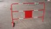 road pedestrian barrier;road safety barrier;temporary safety barrier;removable police barrier