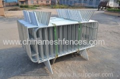 1100x2400mm galvanized or powder coated road pedestrian barrier