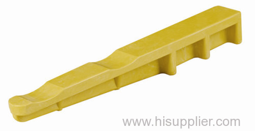 High intensity FRP pre-buried cable bracket