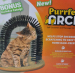 Purrfect Cat Toy Arch Cat Brush Scratcher Pet Groomer