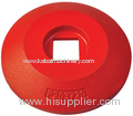Bumper washer red paint replaces W&A Hipper parts farm spare parts