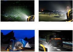 Potable led flood light 20w-150w 90lm/w IP65 outdoor rechargeable led flood light