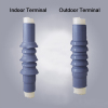 24kV Cold shrinkable Silicon Rubber Cable Terminal