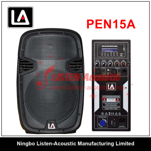 Portable 15'' Active MP3 speaker PEN 15A