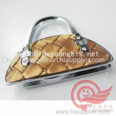 metal bag hangers and foldable bag holders in bag shape