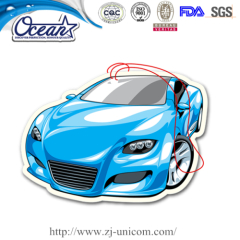 New design hanging car paper air freshener promotion company