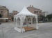 5x5m square tent with decorative linings for party wedding and event