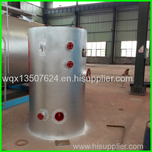 System operation of vertical steam or hot water boiler