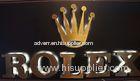 Exterior Alphabet Copper Sign Letters For Bank , Lighted Channel Letters