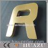 Waterproof Front-Lit Polished Copper Sign Letters For Indoor / Outdoor