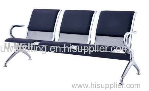 2015 Hotsale promotion theater seating furniture guest public waiting chair 3seats