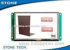 High brightness Serial LCD Module , LED backlight monitor with CPU & controller