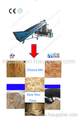 Sawdust Bagging Machine Rice Husk Baler Wood Shaving Compacting Machine