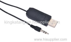Computer Wired USB Headphone with Mic