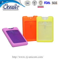 High quality 20ml credit hand sanitizer unique promotional products