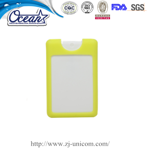 High quality 20ml credit hand sanitizer online promotional products