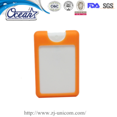 High quality 20ml credit hand sanitizer custom printed promotional items