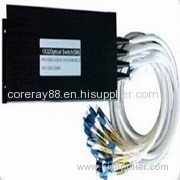 1xN Mechanical Fiber Optic Switch (1X4 1X8 1X16 1X24 1X32 1X128)