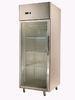 Stainless Steel Upright Glass Front Refrigerator With Single Door , -18