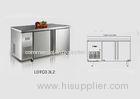 Low Consumption Commercial Undercounter Refrigerator , Undercounter Refrigerator Freezer With 2 Door