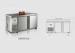 Low Consumption Commercial Undercounter Refrigerator , Undercounter Refrigerator Freezer With 2 Door