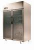 2 Door Freezer Upright Display Refrigerator 1000L , -2~+10