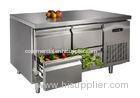 Stainless Steel Table Top Freezer , Four Drawer Commercial Undercounter Refrigerator