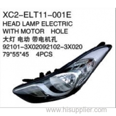 Replacement for AVANTE'11 ELANTRA'11 head lamp