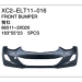 Replacement for AVANTE'11 ELANTRA'11 bumper