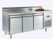 350L Eco Friendly Professional Series Refrigerator With Backrest , Three Doors Under Counter Fridge