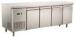 Industrial Custom Table Top Refrigerator With 4 Doors , 473L